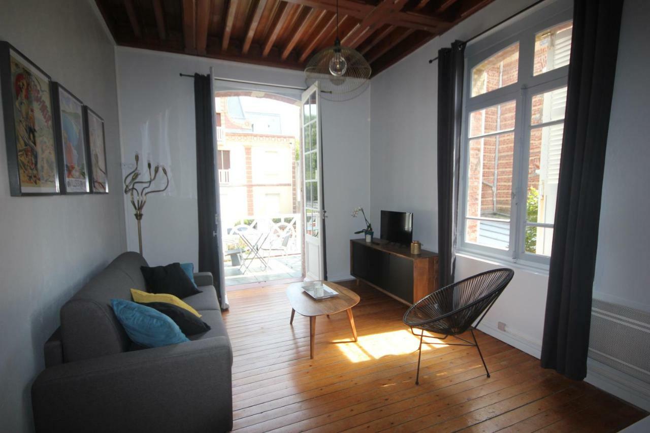 Studio + Terrasse Centre-Ville Villers Sur Mer Apartamento Exterior foto